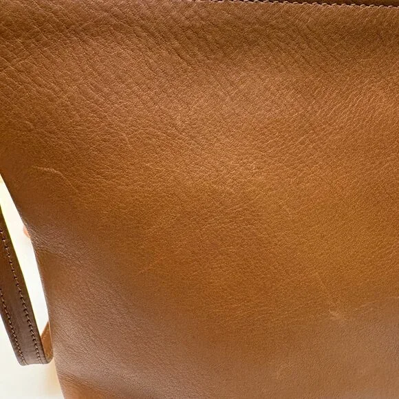 Primecut Cognac Leather Mini Hobo - Picture 4 of 10
